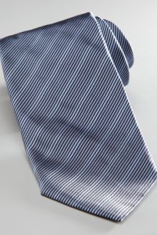 Armani Mini Striped Silk Tie - Lyst