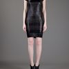 Balenciaga Perforated Dress in Black - Lyst
