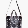 Balmain Black Marie Embossed Tote in Black - Lyst