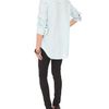 Balmain Washed Denim Shirt in Blue - Lyst