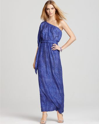  Rebecca Taylor Python Print Long Tie Dress 
