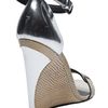 Bottega Veneta Leather Wedge Sandal in Beige (natural) - Lyst
