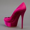 Casadei Platform Pump in Purple (burgundy) - Lyst