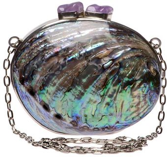  Maricel Soriano Large Paua Shell Minaudière 
