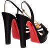 Christian Louboutin Disconoeud Silksatin Bow Pumps in Black - Lyst