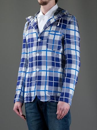Comme Des Garçons Hooded Jacket - Lyst
