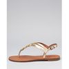 Corso Como Sandals Friendship Braided in Gold (platinum) - Lyst