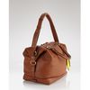 Diane Von Furstenberg Drew East West Leather Satchel in Brown (luggage) - Lyst