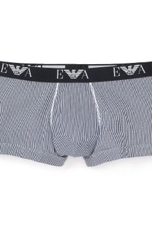 Emporio Armani Stretch Cotton Trunks - Lyst
