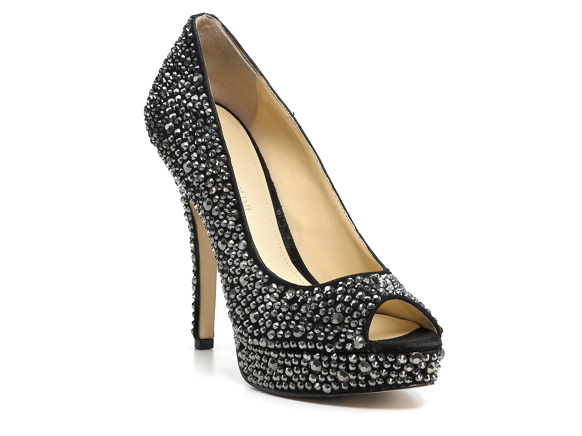 Enzo Angiolini Pumps Show You Crystal in Black (salmon pink) Lyst