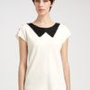 Fendi Trompe Loeil Blouse in Beige (olive) - Lyst