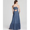 Free People Dress Open Back in Blue - Lyst