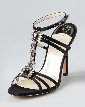  Evening Sandals Abilene Jeweled T Strap 