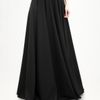 Jil Sander Wool Evening Skirt in Black - Lyst