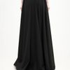 Jil Sander Wool Evening Skirt in Black - Lyst