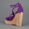 Jimmy Choo Braided Strap Sandal in Purple - Lyst