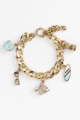 Juicy Couture Beach Bling Surf Charm Bracelet