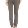 L'agence Drawstring Cotton Track Pants in Gray - Lyst