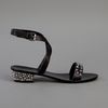 Lanvin Studded Sandal in Black - Lyst