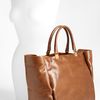 Lanvin Moon River Leather Tote in Brown - Lyst