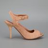 Lanvin Peep Toe Sandal in Beige (brown) - Lyst
