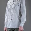 Lanvin Buttoned Shirt in Gray for Men (pearl) - Lyst