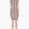 Lanvin Taupe Knit Dress in Gray (taupe) - Lyst