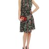 Marni Exclusive Printed Technocrepe Dress in Green - Lyst