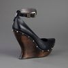 Mcq By Alexander Mcqueen Studded Wedge Shoe in Black - Lyst