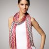 Missoni Lightweight Zigzag Scarf in Multicolor (pink multi) - Lyst