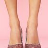 Nasty Gal Agnes Platform Wedge Glitter in Pink (multicolor) - Lyst
