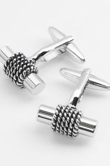 Paul Costelloe Silver Cufflink - Lyst