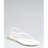 Prada Prada Sport White Patent Leather Sandals in White - Lyst