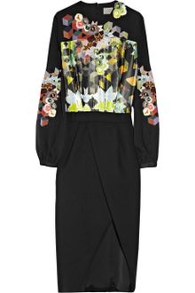Preen Agatha Printed Silk Dress - Lyst
