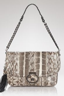 Rafe New York Shoulder Bag Angela Water Snake - Lyst