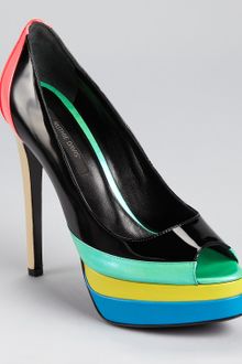 Ruthie Davis® Pumps Popsicle Patent Peep Toe - Lyst