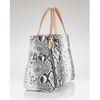 Sam Edelman Tote Genevieve Zipper in Black (python) - Lyst