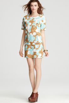 See By Chloé Bubble Print Shift Dress  - Lyst