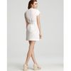 See By Chloé Cherry Bow Belted Shift Dress in White - Lyst