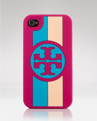 Tory Burch Iphone Case Roslyn Logo Stripe - Lyst