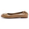 Tory Burch Reva Flats in Brown (tan) - Lyst
