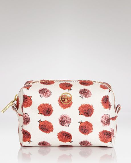 Tory Burch Cosmetics Case Brigitte Small Hedgehog in Beige (tapioca multu) - Lyst