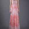 Alexander Mcqueen Strapless Dress in Pink (coral) - Lyst