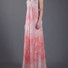 Alexander Mcqueen Strapless Dress in Pink (coral) - Lyst