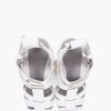 Alexander Wang White Danica Woven Heels in White - Lyst