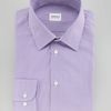 Armani Trimfit Check Dress Shirt Purple in Purple for Men - Lyst