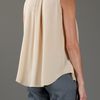 Chloé Pleated Blouse in Beige (nude) - Lyst