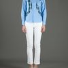 Comme Des Garçons Long Sleeve Shirt in Blue - Lyst