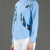 Comme Des Garçons Long Sleeve Shirt in Blue - Lyst