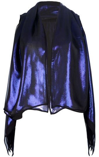 Gareth Pugh Sheer Shimmer Jacket - Lyst